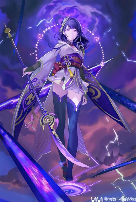 [长弓燧龙] 雷电将军 (原神) [中國語] , [Longbow Flintlock]raiden .